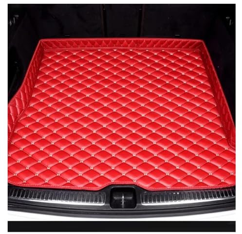 Kofferraumwanne Kofferraummatte Benutzerdefinierte Kofferraummatten Für Benz E-Klasse C207 2009–2010 2011 2012 2013 2014 2015 2016 Autowaren Innenausstattung Autozubehör(Black Red,RHD)