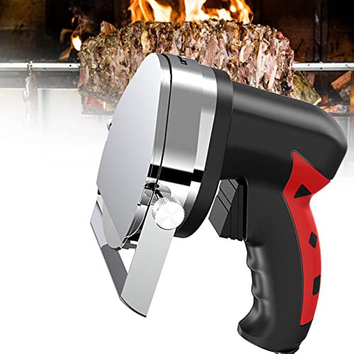 Coltello Elettrico per Kebab, Silenzioso e a velocità variabile, affettatrice per Kebab Turca Commerciale con Lama 80w Coltello Elettrico per Kebab Gyro Cutter