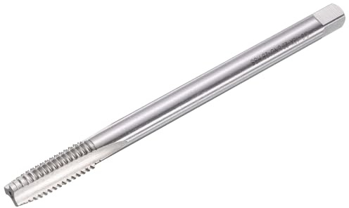 QUARKZMAN Taraud à droite, 3/8-16 UNC H2 120mm Taraud et Filière Américain en HSS6542 Tarauds à Fileter pour le Taraudage et le Filetage d'Outil Réparation Machine