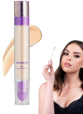 Cover Stick Concealer - Korrekturstift für Verschlüsselung, vollständige Abdeckung des kieferorthopädischen Korrekturrollers, cremiges Finish, unter dem Auge, Entfernen von Flecken, dunkles Seil zum
