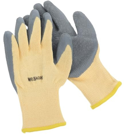 Yardwe Electrician Insulating Gloves Rubber Insulated Electrical Gloves Shock Resistant Protective Work Tool for Low Voltage Operations