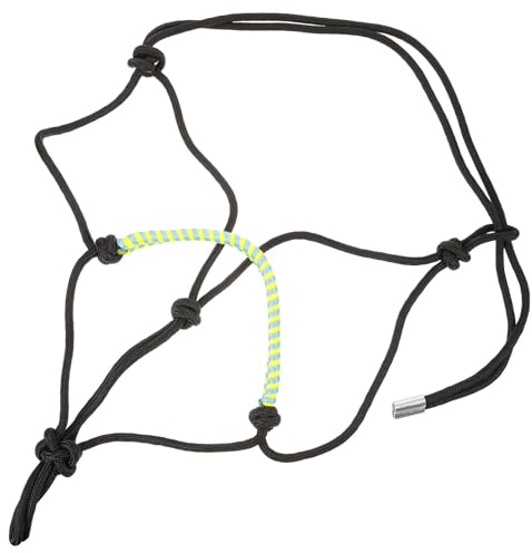 FOYTOKI Cabestro de Cuerda Ajustable para Caballo, Nudo Múltiple, Nylon Resistente y Antidesgaste, Suministro de Entrenamiento Ecuestre, Accesorio para Exhibición y Manejo Color Aleatorio