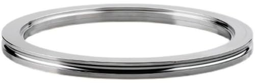 1Pc ISO-K DN 100 Vacuum Bored Blank Flange - 4.25 in. Bore, Weld-On, Claw Clamp Type, 304 Stainless Steel(ISO200x204)