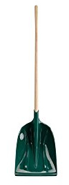 Leborgne, Pelle à neige et à grains VMAX, Matière polymère, Manche bois 130 cm, Largeur 36 cm, Grande longueur d’emmanchage, Multi-usages, Allie grand volume et légèreté