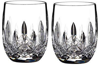 Waterford Lismore Connoisseur Crystal Whiskey Tumblers, Straight Sided, Set of 2