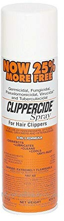 Clippercide Spray pour tondeuses à cheveux - formule 5-en-1 - 425g