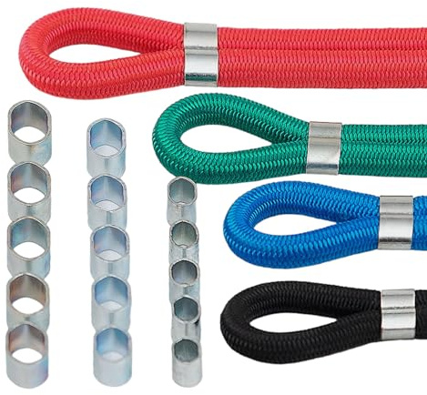 10 Stück Seilklemmen 6mm