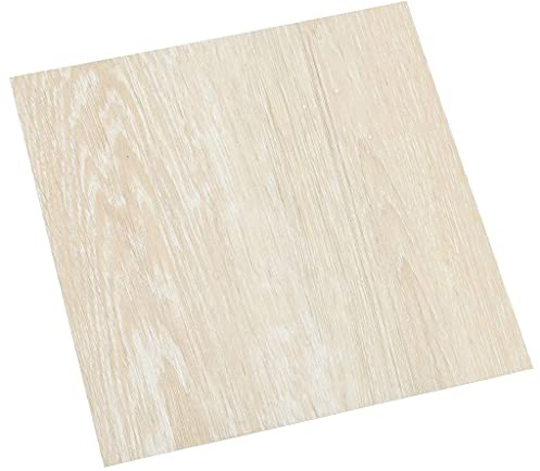 vidaXL 55x PVC-Fliesen Selbstklebend Vinyl-Fliesen Bodenbelag Vinylboden Laminat Dielen Laminatboden Fußboden Fliese Wohnzimmer 5,11m² Beige