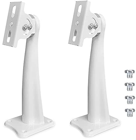 CHENNAN 2 Stück Universal Kamerahalterung Für CCTV Sicherheitskamera | 360 ° Flexible Winkelanpassung; Kamera Halterung CCTV Sicherheit Zubehör, mit Schrauben für unkomplizierte Montage