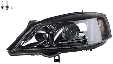 Johns, Scheinwerfer passend für Opel Astra G 02/98-01/05 links + Leuchtmittel