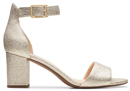 Clarks Women's Deva Mae Ankle Strap Heels