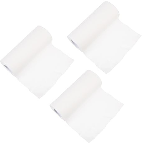 BCOATH 3 Rolls Wet and Dry Rags Paper Towels Washable Kitchen Towel Reusable Dish Cloths Kitchen Supplies for Daily Cleaning Pack