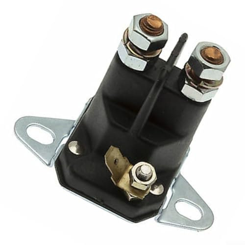 FACAIIO Interrupteur solénoïde universel pour tracteur tondeuse à gazon 35,6 cm, 6V0GZ47MUQ3BKQIFGE6B