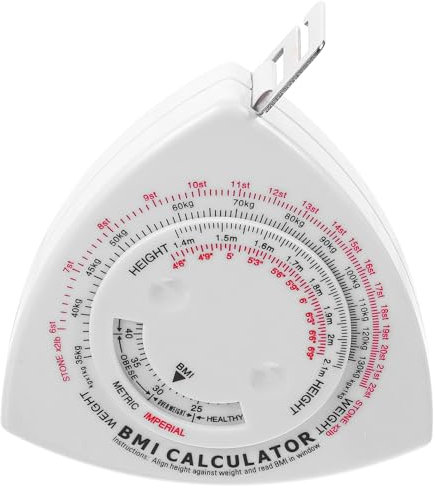 Hemobllo Body Measuring Tape 1.5m Portable Retractable Waist Tape Triangle Small Practical for Home and Outdoor Use