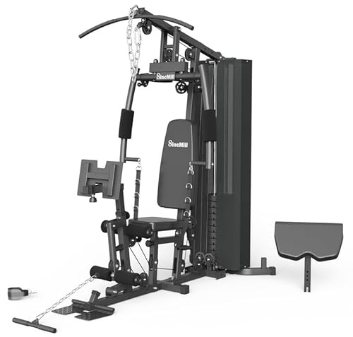 Home Gym SCM-1160 160LB Multifunctional Full Body Home Gym Equipment for Home Workout Equipment Exercise Equipment Fitness Equipment SincMill