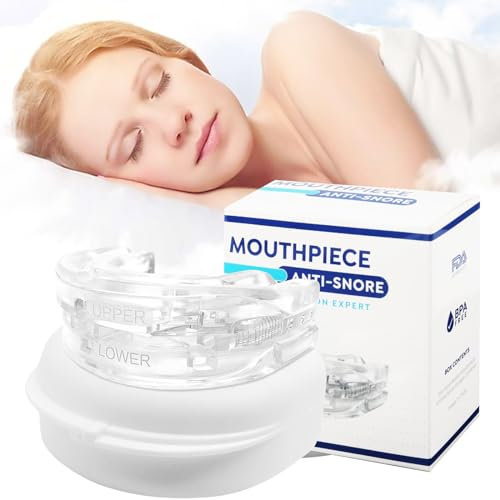 Schnarchstopper,Effektiv Anti Schnarch,Adjustable Schnarchschiene Gegen Schnarchen,Schnarchen Stopper für Nacht für Männer Frauen, Sicher Anti Snoring Aufbissschiene Gegen Zähneknirschen