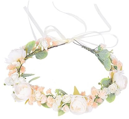IMIKEYA Wunderschöner Blumenkopfschmuck Für Kinder Blumengirlande Künstliche Girlande Sicher Für Kinder Elegante Haardekoration Für Veranstaltungen