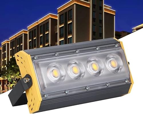 Fari Led da Esterno, Lampada da parete a LED con riflettore da 50 W, lampada da parete IP65 impermeabile for esterni
