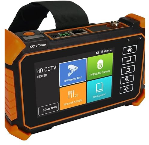 Monitor di prova CCTV, Tester Per Telecamera IP CCTV Da 4 Pollici 8K Monitor IPC IPC-1900Plus Cavo UTP AHD CVI TVI WIFI 8 MP,for telecamere CCTV Tester Ingresso