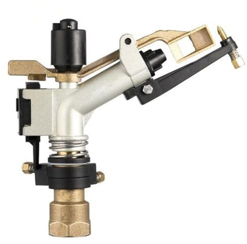 Muuookka Aspersor de Riego Agrícola con Brazo Basculante, Aspersor Giratorio Automático para Jardín.
