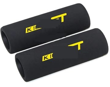 Compatible con K1600GT K 1600GT - Funda antideslizante for manillar de motocicleta, empuñaduras de esponja suave, protector de manos antivibración(Yellow)