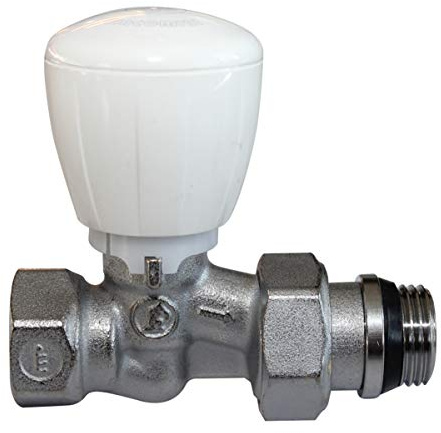 Robinet de radiateur droit à visser - F 1/2 - série fer R422 TG - Giacomini