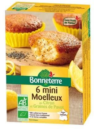 Mini Moelleux Citron & Graines de Pavot