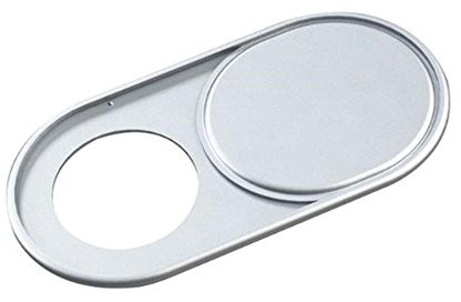 Colorful Webcam Abdeckung Metall Webcam Cover Privacy-Schutz für Laptop Kamera Phone,Ultra Dünnes Design,Silber