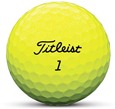 Tour Soft Gelb Golfball - Individuell Bedruckt mit Ihrem Text Bild oder Logo