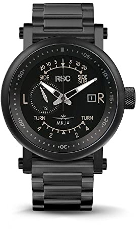 RSC Pilot's Watches Herren-Fliegeruhr, automatisch, 44 mm, Spitfire, Luftfahrt, stahl, Militär