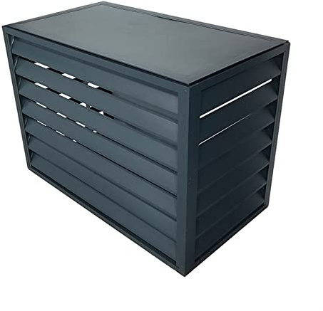 Cubierta for Aire Acondicionado Exterior, Protección de Aire Acondicionado Central for Todo Clima de Aluminio Cubierta de CA, Recinto Independiente for Cubrir Basura Bote de Basura Equipo de Piscina (