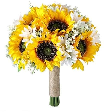 Halten Sie Blumen, künstliche natürliche Rosen, Hochzeitsstrauß mit Seidensatinband, rosa, weiße, Blaue Rose, Brautjungfern-Brautparty (Color : 23)