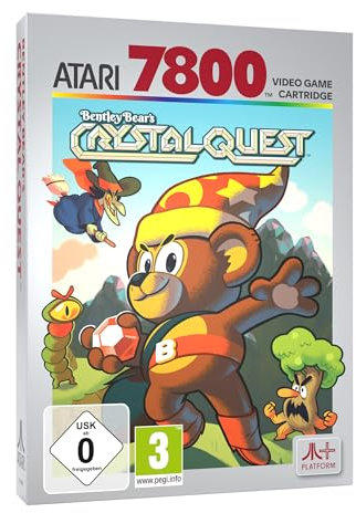 Bentley Bear's Crystal Quest (Atari 7800+) Cartridge