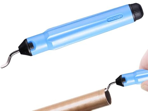 Herramienta para quitar rebabas, herramienta de desbarbado | Herramienta de chaflán manual para desbarbar herramienta de extracción de rebabas | Herramienta de mano versátil para removedor de rebabas