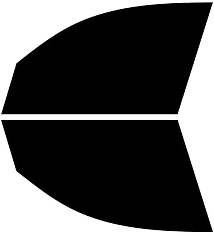 TINTCOM Film Solaire Auto Prédécoupé pour BMW X5 E53 5 Portes 1999-2006 - (35% Noir Fumé Moyen) - Vitres Latérales Avant - Protection UV et Chaleur, À Poser Soi-Même, Ajustement Précis