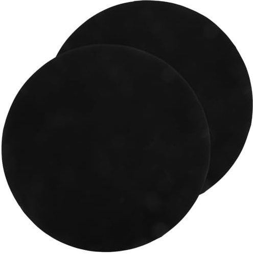 TOYANDONA 2pièces Tapis Barbecue Rond Antiadésif Réutilisable Lot de Tapis De Cuisson BBQ pour Ronde Surface Polyvalente Et Portable pour Légumes Viandes Poissons Et Brochettes