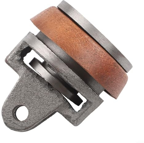 Volakebeing Pistone di ricambio per pompa da giardino 75 tipo parti della pompa a mano in ghisa con anelli di tenuta in pelle Altezza 95 mm Accessori per pompa dell'acqua Assemblaggio stantuffo Grigio