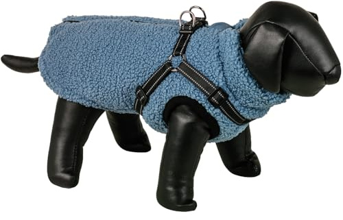 Nobby Hundemantel PLIS 2 in 1 blau 20 cm