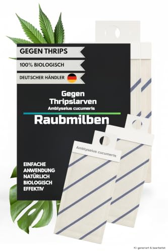 Raubmilben gegen Thrips, Spinnmilben, Weiße Fliege und weitere Schädlinge (260, Cucumeris gegen Thrips)