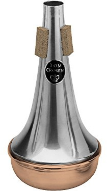 Tom Crown Straight Dämpfer für Bustrombone Kupferende