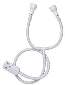 Croydex AA101022 Push-Fit Wash Basin Shampoo Spray, White,26 x 22 x 2.5cm