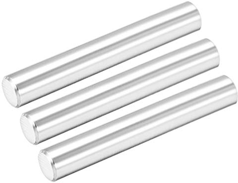 uxcell 12 x 100mm(Approx 15/32) Dowel Pin 304 Stainless Steel Wood Bunk Bed Dowel Pins Shelf Pegs Support Shelves 3Pcs