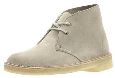 Clarks Womens Desert Boot, Sand Suede, 7