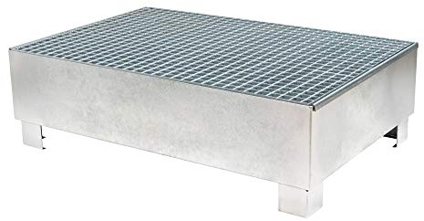 STIER Auffangwanne verzinkt 120 cm x 80 cm, Höhe: 36 cm