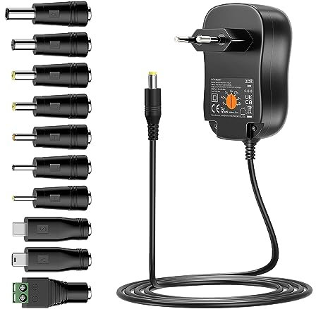 Zolt Adaptador de Corriente Universal de CA CC 3V 4.5V 5V 6V 7.5V 9V 12V 2A Transformador de Fuente de alimentación, Puerto USB de 5V 2A