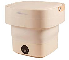 Mini Washing Machine Portable Washing Machine,Blue-ray Cleaning mini washing machine,Folding Washing machine For wash baby clothes, Apartment Dorm,Travelling，Gift for Friends or Family Orange Portable