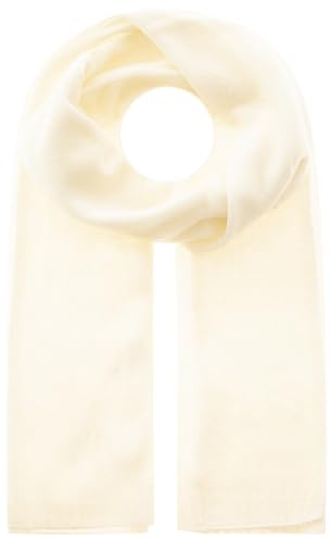 Zwillingsherz 100 % cachemira bufanda para mujer – Tela de cachemira lisa suave lujosa XXL de gran tamaño XXL bufanda cálida para mujer otoño invierno – accesorio elegante y cómodo punto, Blanco