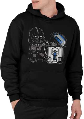 Camisetas La Colmena - Sudadera-209-Robotic Trash Can (Donnie)