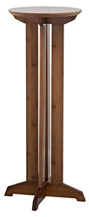 Pflanzenständer Verstellbarer Pflanzenständer Pflanzenhalter Mid-Century-Holz Blumenständer Wohnzimmer Balkon Bambus Bodenstehender Pflanzenständer Indoor Einfaches Blumenregal Perfekte Dekoration ( S