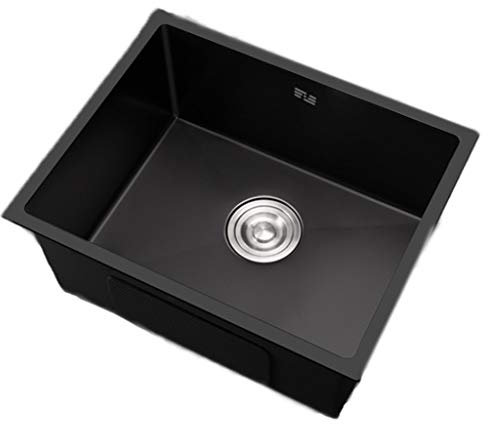 Restaurante Occidental Café Bajo encimera Lavabo Taza de Lavado Contenedor Barra de una Sola Ranura Fregadero Engrosamiento Fregadero doméstico de Acero Inoxidable Regalo